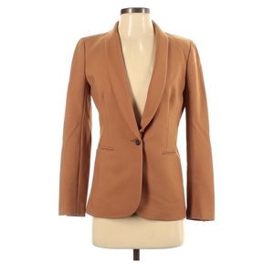 J Crew camel blazer size 14